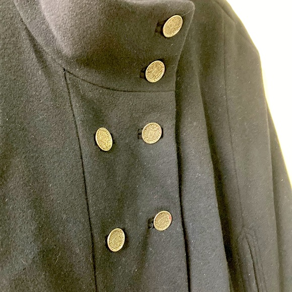 VTG MARVIN RICHARDS WOOL CASHMERE WINTER CAPE COAT JACKET SZ MED EX COND - Picture 4 of 13